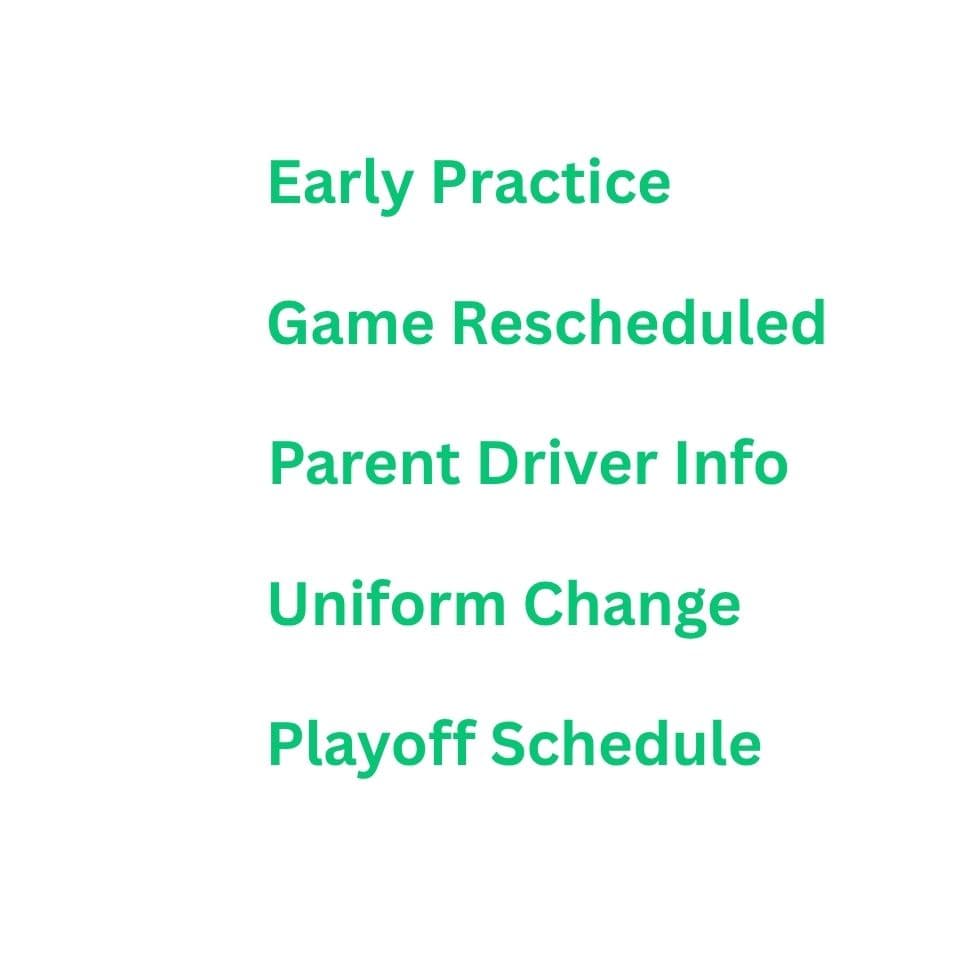 Teams / Coaches